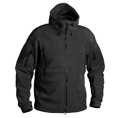 Afbeelding van Patriot Dubbele fleece outdoorjas van Shadow Grey, zwart, L