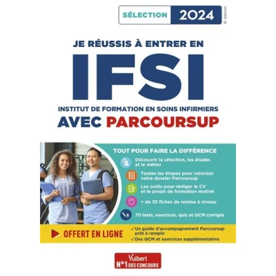 Image de Je réussis à entrer en IFSI avec Parcoursup 2024