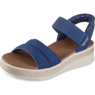 Image de Skechers Sandales BOBS Sun Ray pour femme, bleu marine, pointure 39, 39 EU