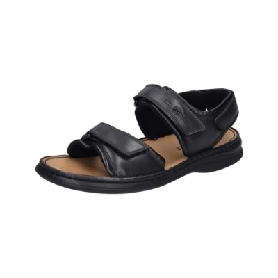 Afbeelding van Josef Seibel Rafe Sandales à bride arrière pour homme, Noir , 44 EU