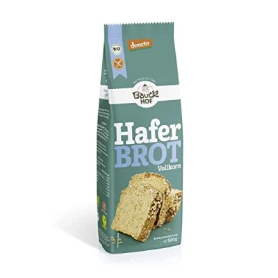 Afbeelding van Bauckhof Haferbrot 6 zakjes glutenvrij haverbrood 500 g