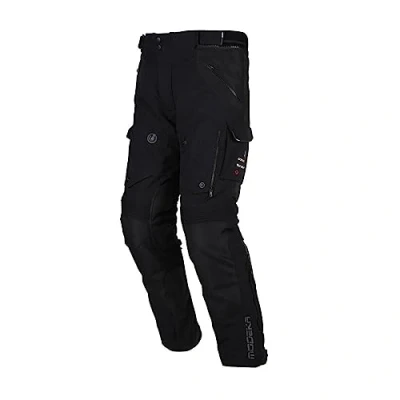 Afbeelding van Modeka Panamericana 2 motorbroek van textiel, maat L, zwart