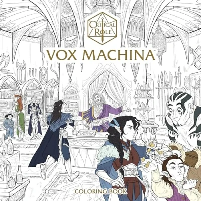 Afbeelding van Critical Role: Vox Machina Coloring Book