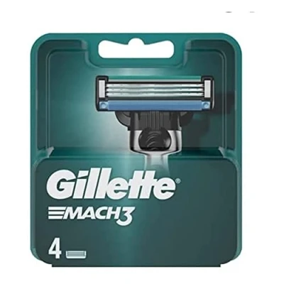 Afbeelding van Gillette Mach3 Razor Blades 4 stuks