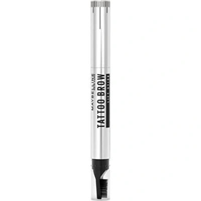 Afbeelding van 1+1 gratis: Maybelline Tattoo Brow Lift Stick Wenkbrauwpotlood 05 Black Brown