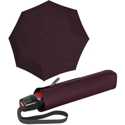 Afbeelding van Knirps T 200 Medium Duomatic Windproof Paraplu Donkerpaars