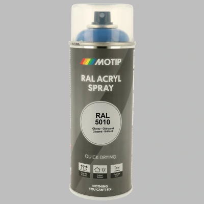 Afbeelding van Industrial RAL5010 400 ml. Motip
