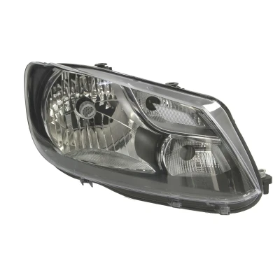Afbeelding van ALKAR 2756154 Koplampen rechts H4, PY21W met daglicht elektromotor Behuizing zwart binnengedeelte VOLKSWAGEN: Caddy 3, Touran I
