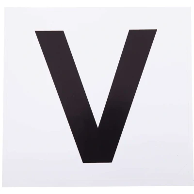 Afbeelding van Premiere Stickers voor Manegeletters 8st Wit H E K M B F A C