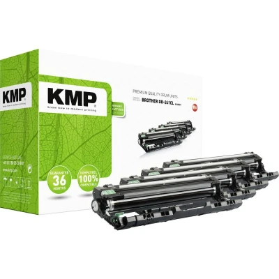 Afbeelding van KMP Drum vervangt Brother DR 241CL, DR241CL Compatibel Zwart, Cyaan, Magenta, Geel 15000 bladzijden B DR26V 1245,7005