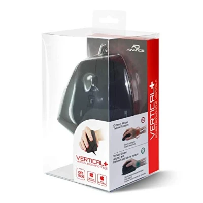 Afbeelding van Advance 260206 Usb Ergonomisch Verticaal Plus Muis, Zwart Pc