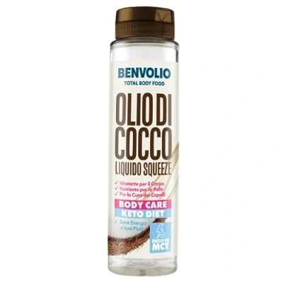 Afbeelding van BENVOLIO 1938 Vloeibare Kokosolie Knijp Pure MCT Olie 250 ml Ketocoffee, Cetonic, Oil, Lichaam en Natuurlijke Voedingskeuken