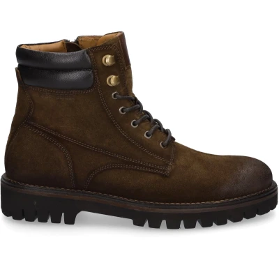 Afbeelding van Josef Seibel Romed 01 Veterboots, Heren, Maat: 47, Braun Leer