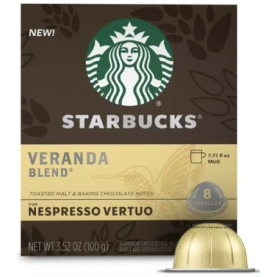 Afbeelding van STARBUCKS Nespresso Vertuo capsules Veranda Blend