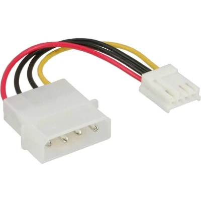 Afbeelding van Molex (m) Floppy (v) voedingskabel 0,05 meter