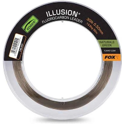 Afbeelding van Fox Illusion Fluorocarbon Leader Naturals Green 30lb (50m) Leaders