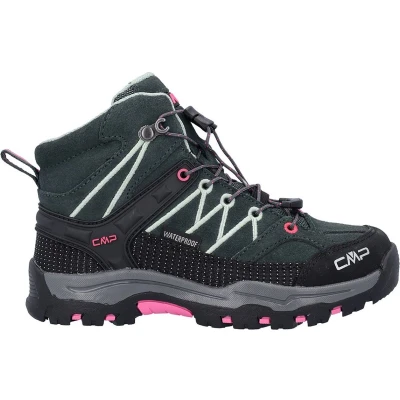 Afbeelding van CMP Rigel Mid Shoes Wp Trekkingschoenen voor kinderen, uniseks, Lake Gloss, 41 EU, Gloss