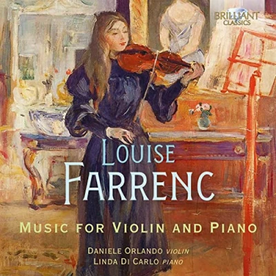 Afbeelding van Daniele Orlando Farrenc: Music For Violin &amp; Piano (CD)
