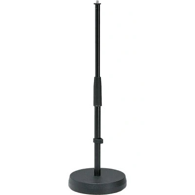 Image de Accessoires sonorisation K&amp;M 23300 300 55 PIED de MICROPHONE NOIR POUR TABLE ET SOL pieds micros