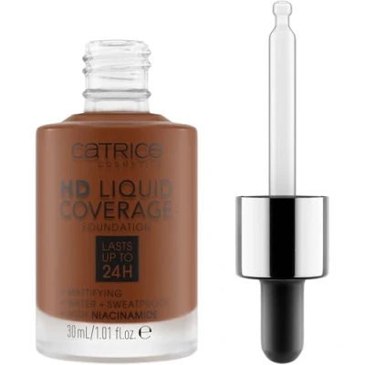 Image de Catrice Hd Liquid Coverage Foundation, Langhoudend, Matterend, Talgcontrole/Glanscontrole, Mat (30Ml)