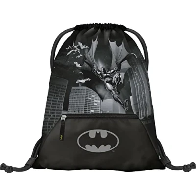 Afbeelding van Baagl Waterdichte schoenentas voor jongens, sport, fitness, school en kleuterschool (Batman Dark City)