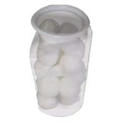 Afbeelding van Interline Fiberclean Vervangingsfilter Voor Cartridge Filters 70 Gram Wit Zwembad Schoonmaak