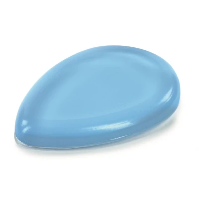 Afbeelding van Beauty Star! Silicone Make up Blender Blue Spons