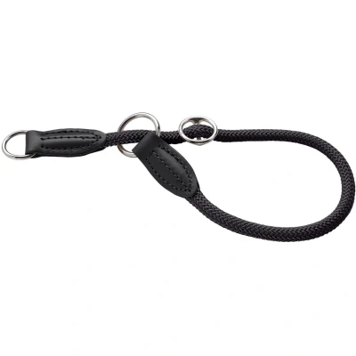 Afbeelding van Hunter Sliphalsband Freestyle Rond Zwart Hondenhalsband 60 cm