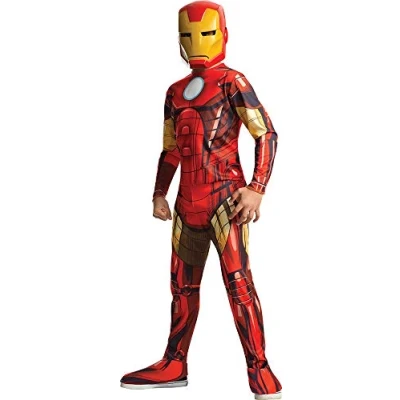 Afbeelding van Rubies Avengers officieel product klassiek Iron Man kostuum, 7 8 jaar