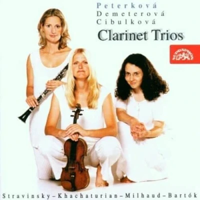 Afbeelding van Ludmila Peterková, Gabriela Demeterová, Markéta Cibulková Clarinet Trios (CD)