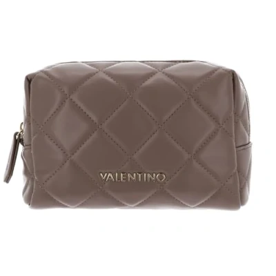 Afbeelding van VALENTINO Cosmetische tas Ocarina Soft Cosmetic Case Taupe