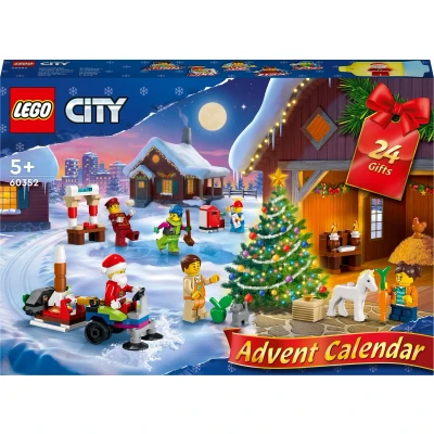 Afbeelding van LEGO City Adventskalender 2022 60352