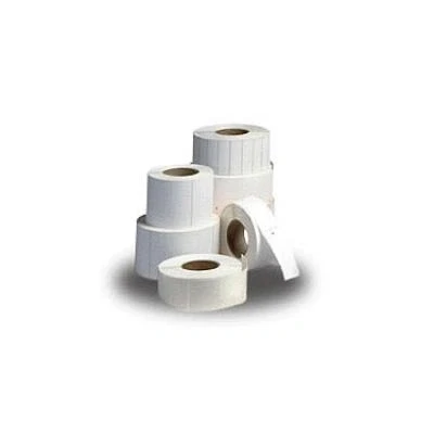 Afbeelding van Zebra 3007209 T Etiket Zwart op wit (57 mm x 76 mm) 12 rollen
