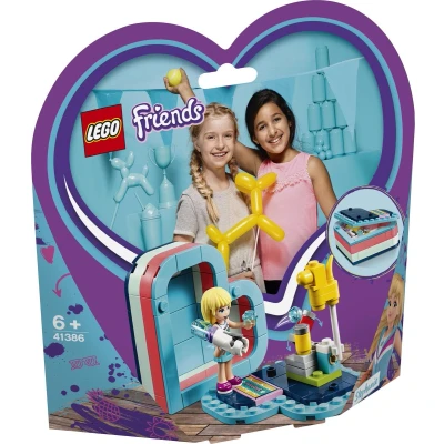 Afbeelding van LEGO Friends Stephanie&#039;s Hartvormige Zomerdoos 41386
