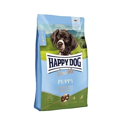 Afbeelding van Happy Dog Sensible Puppy Lam &amp; Rijst 4kg