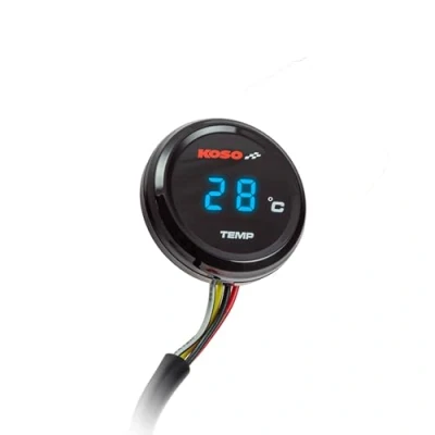 Afbeelding van Temperatuurmeter Koso i Gear 0 120 graden blauw