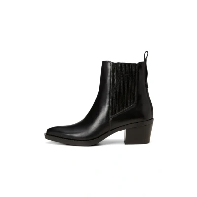 Afbeelding van Marc O&#039;Polo LUNA 2A Cowboy/Bikerlaarsjes, Dames, Maat: 37, Black Schoenen