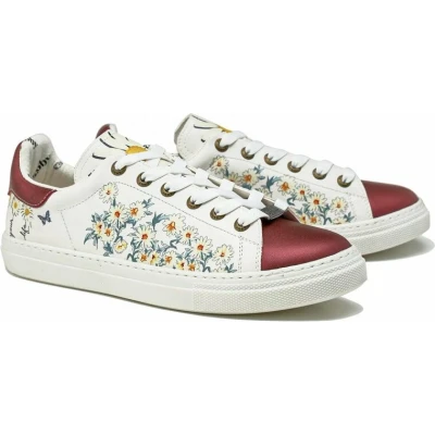 Afbeelding van GOBY Flowers Schoenen Sneakers Handmade