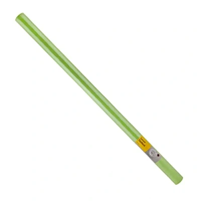 Afbeelding van Idena 417511 papieren tafelkleed, appelgroen, een rol afmetingen 100 cm x 10 m, afwasbaar tafelkleed als decoratie voor feestjes, terug naar school en verjaardagen
