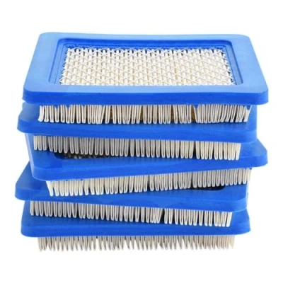 Afbeelding van TOPINCN Set van 5 luchtfilters voor grasmaaiers Briggs en Stratton 491588 491588S 399959 John Deere PT15853