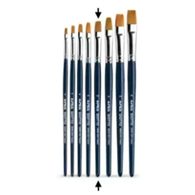 Afbeelding van Giotto F670400 borstel voor nagelkunst (nail art) Taklon