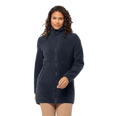 Afbeelding van Jack Wolfskin HIGH CURL W Fleecejas, Dames, Maat: XS, Night blue