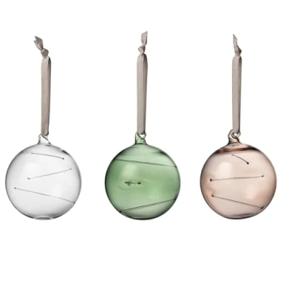 Afbeelding van Iittala Sun Ball Hanger Set Van 3 Multicolor