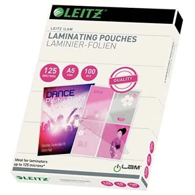 Afbeelding van Lamineerhoes Leitz iLAM A5 2x125micron EVA 100stuks