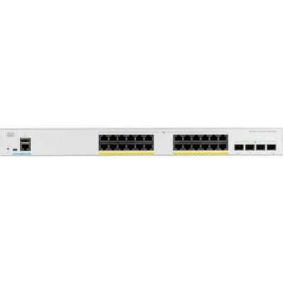 Afbeelding van CISCO Catalyst 1000 Netwerkswitch Managed Power over Ethernet (PoE) Wit