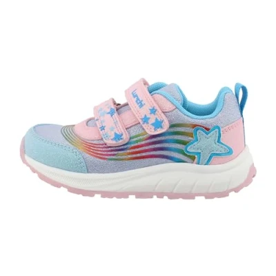 Afbeelding van Lurchi Abelia Sneakers laag voor kinderen, Maat: 34, Rose Imitatieleer/ textiel