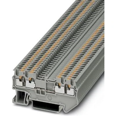 Afbeelding van Phoenix Contact PT 1,5/S QUATTRO 3208197 Doorgangsserieklem Aantal polen: 4 0.14 mm² 1.5 Grijs 50 stuk(s)