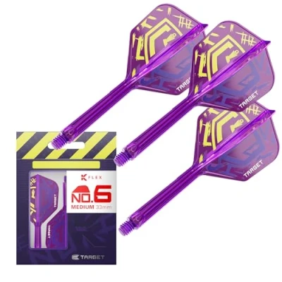 Afbeelding van TARGET LUKE LITTLER WORLD CHAMPION K FLEX NO6 FLIGHTS/SHAFTS MEDIUM
