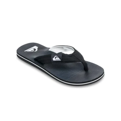 Afbeelding van Quiksilver Molokai Layback II Teensandalen, Heren, Maat: 44, Black connect Textiel