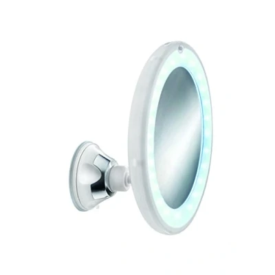 Afbeelding van Kleine Wolke Flexy light make up spiegel 17,5 cm, sneeuwwit
